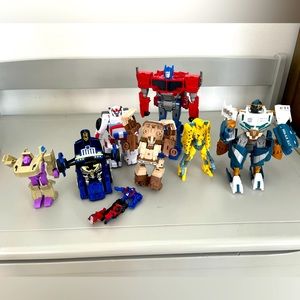 8 Transformer /bundle, including rare find Seaspray!